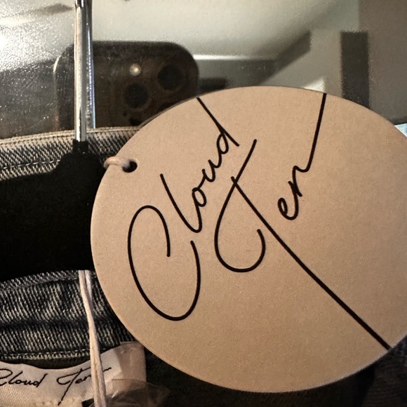 Women's Fringe Denim Mini Dress.NWT - Picture 3 of 5